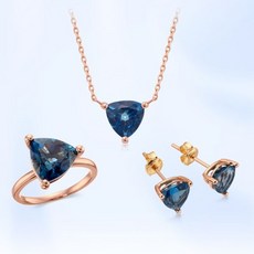 런던블루토파즈 세트(14k 6.2g t42083)