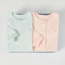 쇼콜라 도니내의2종세트 쌍둥이실내복 TNMWXS539P4