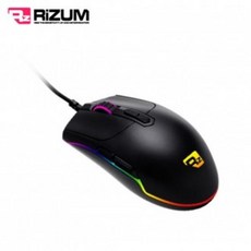 ★가격비교 가성비★RGB 게이밍마우스 (블랙) 리줌 (RS-G1) YS20AU29, 단일색상, 단일옵션