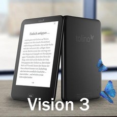 전자책호환 Tolino Vision234 전자 책 e리더 300PPI 방수 저렴한 가격 킨들 코보 잉크 프론트 라이트 Onyx 북 6 인치