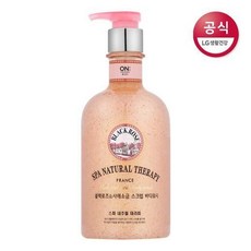 온더바디 벨먼 블랙로즈 스크럽 바디워시 600ml x1개