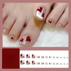 언리트블 다양한 디자인의 붙이는 패디팁, 1개, 자석젤 하트-04