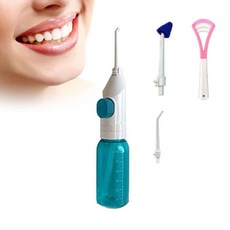 구강 Irrigator irrigators와 치아에 대한 휴대용 물 Flosser 입 깨끗한 제트 방수 클리너, 파란, 1개