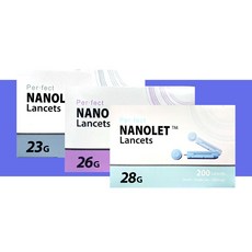 동방 나노렛 란셋니들 30G 1박스(100개입), 1세트, 100개