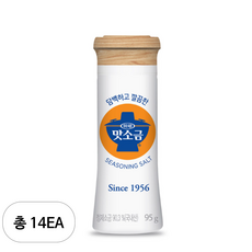 미원 맛소금 용기, 14개, 95g