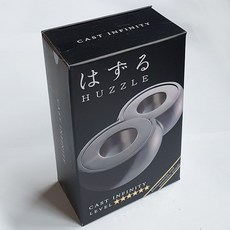 IQPLUS 하나야마 캐스트퍼즐 60여종 1~6단계 hanayama 성인퍼즐 두뇌훈련 치매예방 교육퍼즐 수집퍼즐 취미퍼즐 고난도퍼즐, 604 INFINITY, 1세트