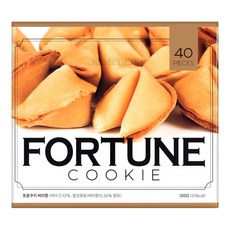 포춘 쿠키 버터향 120g 행운메세지 쿠키, 1세트