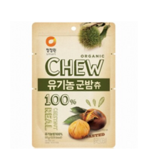 청정원 츄앤리얼 유기농 군밤츄 80g X 12개, 24개