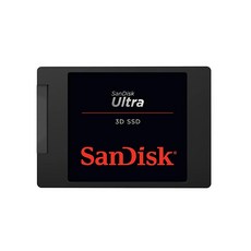 SanDisk 울트라 3D 낸드 2TB 내장 SSD - SATA III 6Gb/s 2.5인치/7mm 최대 560MB/s - SDSSDH3-2T00-G26, 500GB, Newest Generation