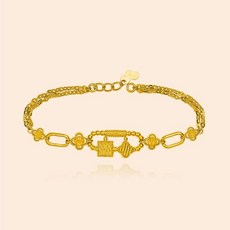 크로바순금팔찌