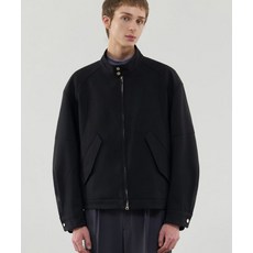 DRAW FIT 1/19 배송 웨이브 블록 울 해링턴 자켓 [BLACK] WAVEBLOCK WOOL HARRINGTON JACKET [BLACK] 224723