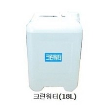 크린원터/증류수(18리터)20kg/정제수/순수한물, 1개, 18L