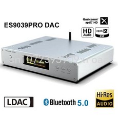 DLHiFi DC300 듀얼 코어 ES9038PRO ES9039PRO 블루투스 50 밸런스드 하이파이 오디오 DSD DAC 디코더 아마네로 USB 리모컨, 3)ES9038PRO HiFi - es9038pro