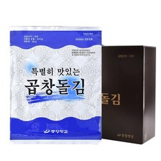 기타 중앙맛김 보령 대천김 특별히 맛있는 곱창 돌김 전장김 16봉/조미김, 선택완료, 16개