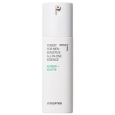 INNISFREE 綠樹林風男士多效合一精華，改善皺紋與肌膚暗沉，化妝水乳液精華液多效合一，濟州葛札瓦黑酵母配方, 100ml, 1瓶