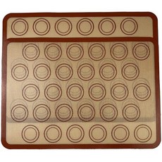 실리콘 베이킹 매트 고온 저항 DIY 생과자 베이킹 패드 주방 도구 레드 2 Pcs|오븐 장갑 & 오븐 소매|, 단일, 1개, Red