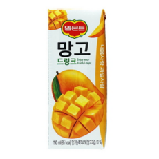 델몬트 드링크 망고, 190ml, 32개