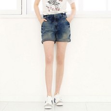 뒷밴딩청반바지