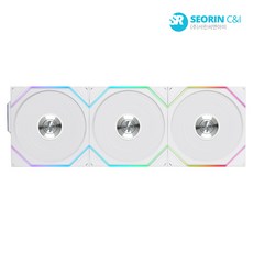 LIAN LI UNI FAN TL Wireless 120 화이트 3팩, 1세트 1세트