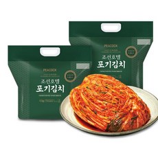 [피코크] 조선호텔 포기김치 4kg *2개 총 8kg!, 2개