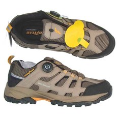 GOODYEAR 固特異 低筒戶外鞋, 旋轉鞋扣 快速穿脫 輕便防水, 280mm, 棕色