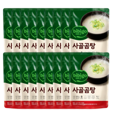 비비고 한우사골곰탕, 500g, 18개 - 어린이한우사골곰국