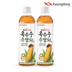 광동 V라인 옥수수 수염차, 500ml, 48개