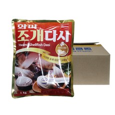 화미 조개다시1kg 10개 1박스, 1kg