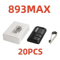 리모컨 차고 문짝 오프너 보안 2.0 노란색 단추 송신기 893MAX 891LM, 03 20 PCS