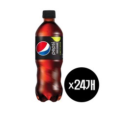 펩시 제로 슈거 라임향, 500ml, 24개