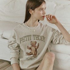 아워호프 Petit Teddy Sweatshirt - Oatmeal