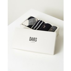 25SS [남성중목4족] 면혼방 혼합패턴 중목 4족 세트 DBSS5E302N2