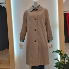 프로그램 가성비좋은 고급스럽고 세련된 핏이예쁜 여유있는 오브핏 체크 배색 버버리 코트 뉴코아 울산성남점 봄가을