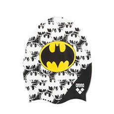 Arena Heroes Unisex Silicone Swim Cap Batman Arena Heroes Unisex 실리콘 수영 모자 배트맨, 1