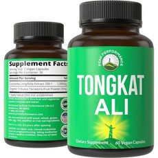 Tongkat Ali for Men (Longjack) Ultra High Strength 200:1 Extract in Vegan Capsules. Tongkat-Ali Pill