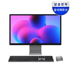 삼성 올인원 프로 DM970AGA-L71AR 14세대 울트라7 4K UHD 27인치 모니터 삼성 올인원PC 일체형PC 일체형컴퓨터, 그레이, 올인원 Pro, 1TB, 16GB, WIN11 Home