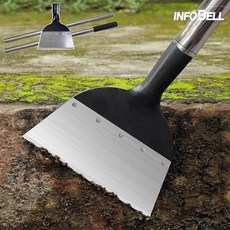 [인포벨 홈쇼핑]강철 싸그리 잡초 덩쿨 이끼 흙먼지 제거 담쟁이 청소 농사 농기구 쇠강철 뿌리제거 삽