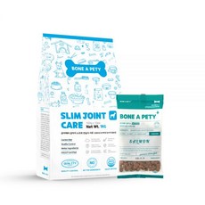 본아페티 관절 다이어트 말티즈 포메라니안 소형견 사료 1Kg+연어수제사료 100g, 1개 - 포메라니안사료