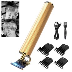 GALAKU 남성용 전기 이발기 긴 머리 트리머 남성용 수염 트리머 전문 T-블레이드 -USB 충전식, 01184_04