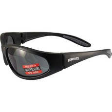 Global Vision Hercules 스모크 렌즈 선글라스 블랙.
