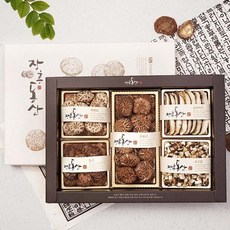 감동 장흥동산 표고 혼합모듬 선물세트 백화고70g + 흑화고 100g 동고 40g 슬라이스 30g 표고칩40g -인증, 순차 출고, 1