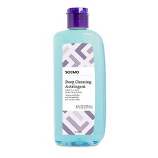 Solimo 솔리모 딥클렌징 아스트린젠트 포 센스티브 스킨 아크네 메디케이션 237 ml, 8 Fluid Ounce (Pack of 1), 상세페이지참조