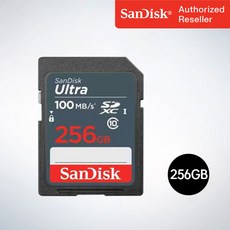 샌디스크 SD메모리카드 SDXC ULTRA 울트라 DUNR 256GB, 256기가
