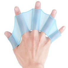 수영 개구리 실리콘 물갈퀴 스트로크 물놀이 용품 SH1112, 블루
