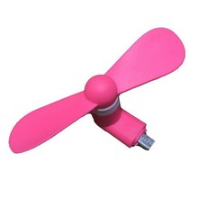휴대 전화 USB 팬 크리 에이 티브 미니 휴대용 마이크로 USB 팬 5V 1W 조용한 팬 안 드 로이드 USB 전원 공, 02 rose red_01 CHINA