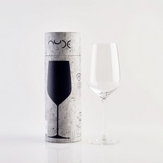 누드 스탬제로 마스터 소믈리에 와인 글래스, 1개, 420ml