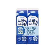 덴마크 소화가 잘되는 우유 900MLx2입 (냉장), 선택1 - 보냉백, 900ml, 2개