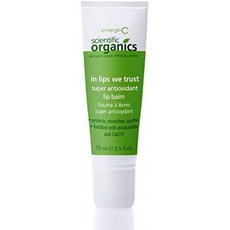emerginC Scientific Organics 입술에 우리는 슈퍼 항산화 립밤 튜브-시어 + 코코넛 오일 (0.5 온스 15, 1, 단일상품