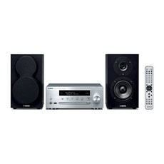 Yamaha MCR-N470D MusicCast Micro Component System Silver, Silber