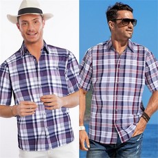 남자시어서커셔츠